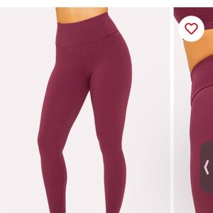 BRAND NEW YITTY ULTRA-SMOOTH LEGGINGS BURGUNDY